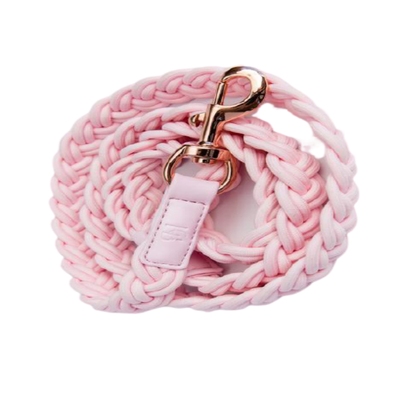 Plush Pink Lead Leash - Krumpetz