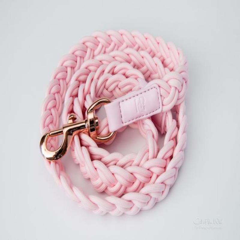 Plush Pink Lead Leash - Krumpetz